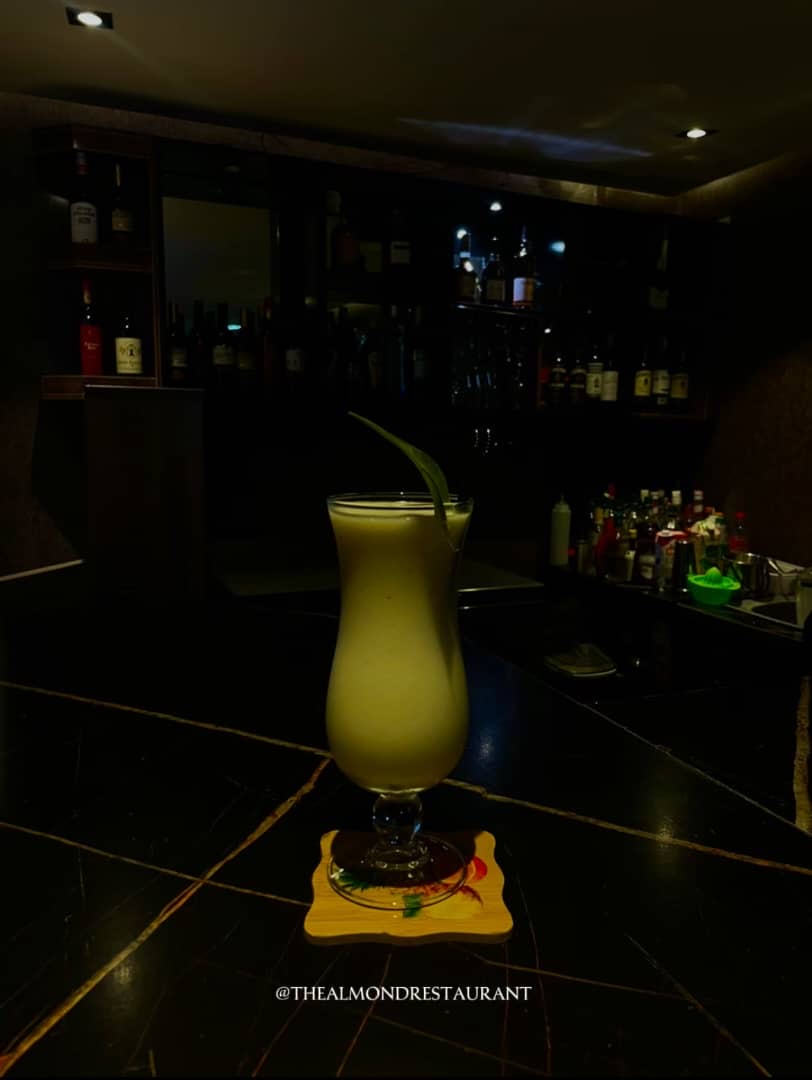 Piña Colada At The Almond Bar